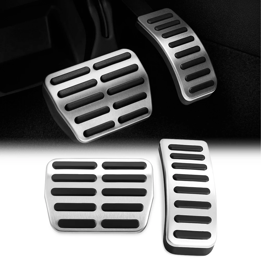 Car Pedal Pads For Volkswagen Polo Amarok Beetle Jetta MK4 Bora Golf 4 Vento /Skoda Octavia 1U Fabia 1 Rabia Rapid Roomster