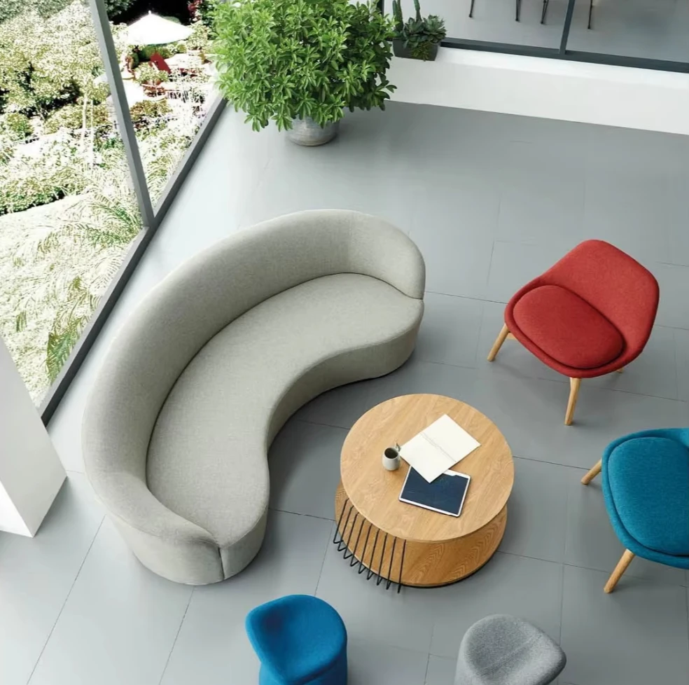Modern Modular Combination Sofa Set Fabric Corner Sofa