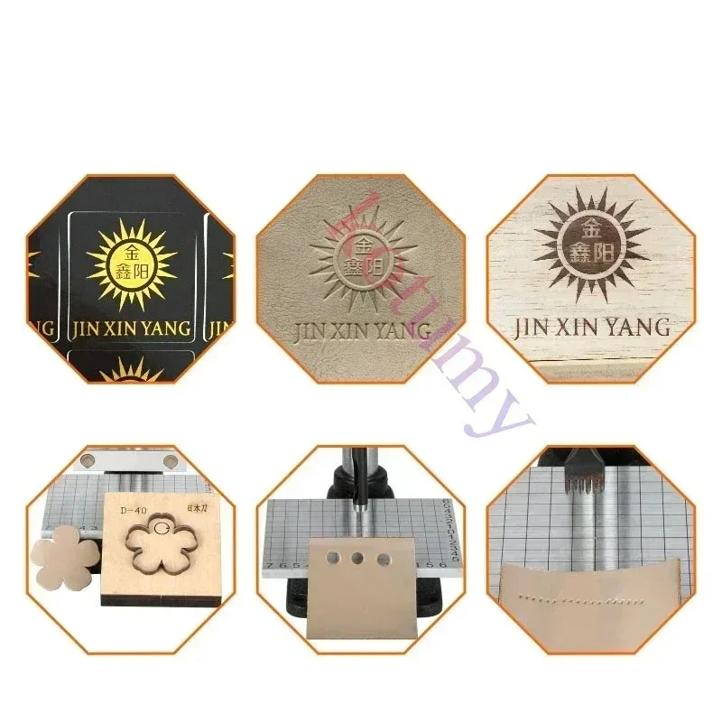 Hot Stamping Machine Heat Press Machine Leather Embossing Gold Stamping Logo Emboss Press Tool