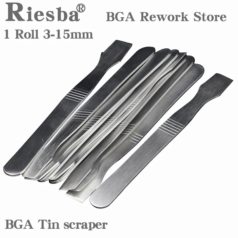 BGA Stainless Steel Non-magnetic Solder Auxiliary tool scraper For Soldering Rework Auxiliary