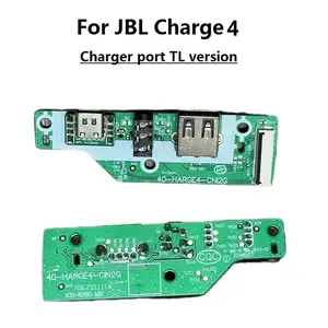 Bilashmart Original BackShell PCB part JBL Charge4 TL Bluetooth Speaker replacement Charge 4 Micro USB Charge Port USB charger board