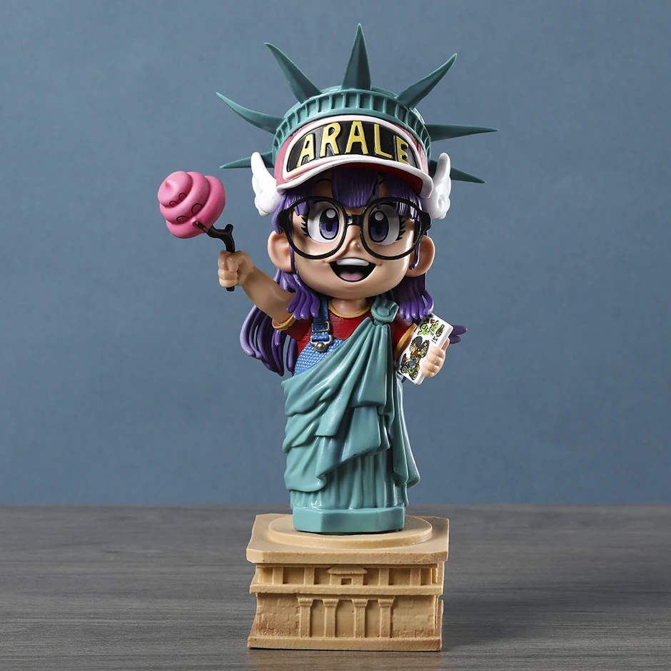 The Goddess of Liberty Arale Figure Model Desktop Ornaments Collectibles Toy Gift