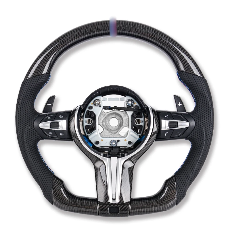 

Carbon Fiber Car Steering Wheel For BMW F30 F31 F34 F10 F11 F01 F02 F20 F21 F22 F23 F32 F33 F06 F07 F12 1 3 5 7 Series