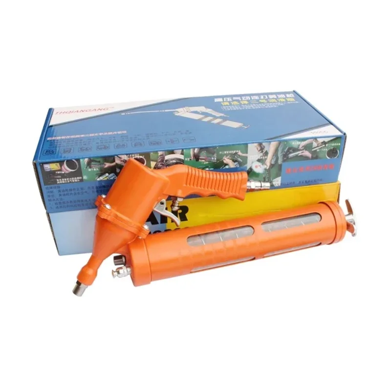 

Full New Butter Gun Pneumatic High Pressure Hand-held Continuous Discharge Butter Gun Visible Skylight Grease