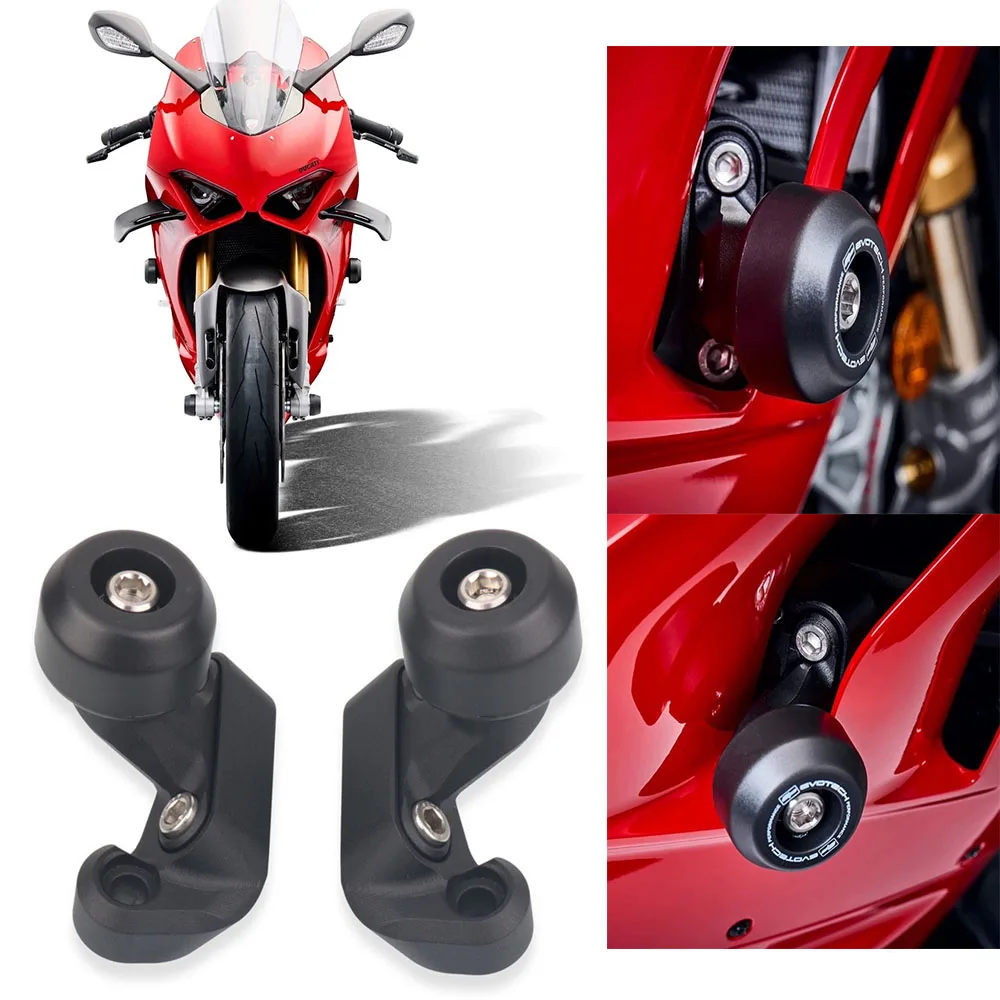 

NEW 2023 2022 For DUCATI V4 PANIGALE 2019-2023 2022 V4S Falling Protection CNC Frame Slider Fairing Guard Crash Pad Protector