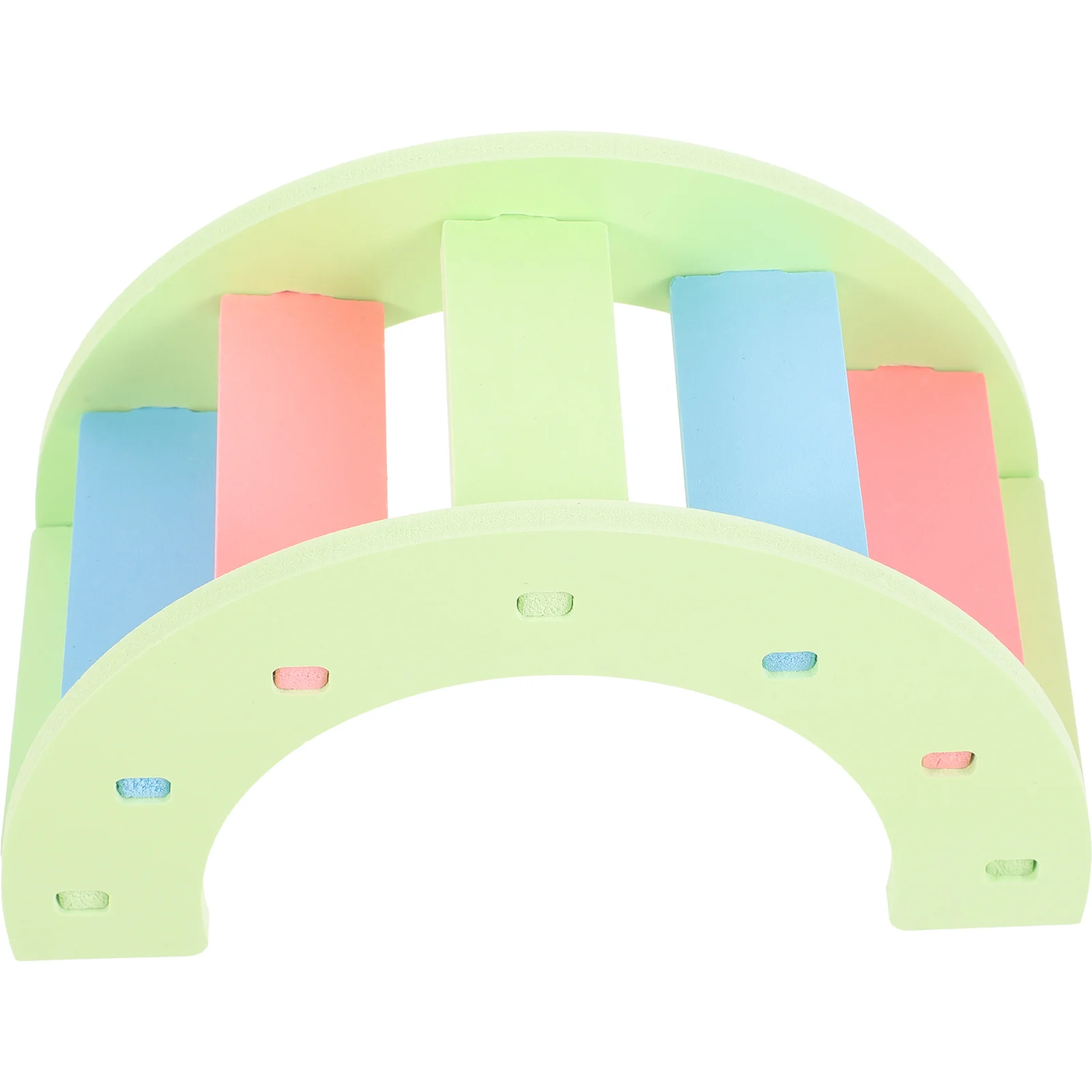 

Dogs Hamster Toy Arch Bridge Rabbit Toys Chinchilla Climbing Ladder Light Green