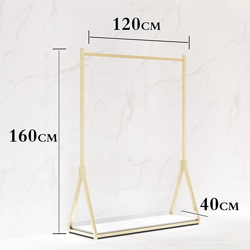 

2025customized.2019 Top quality customizable design clothing shop display rack