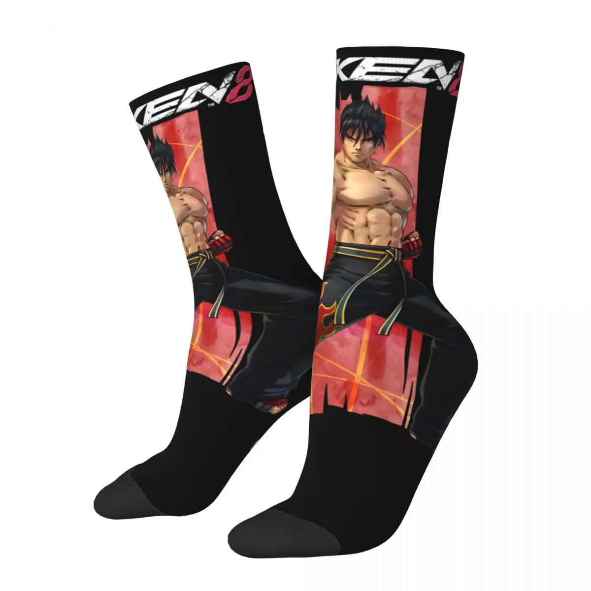 Fighting New Game Tekken 8 Men and Women printing Socks,fashion Applicable throughout the year Dressing Gift