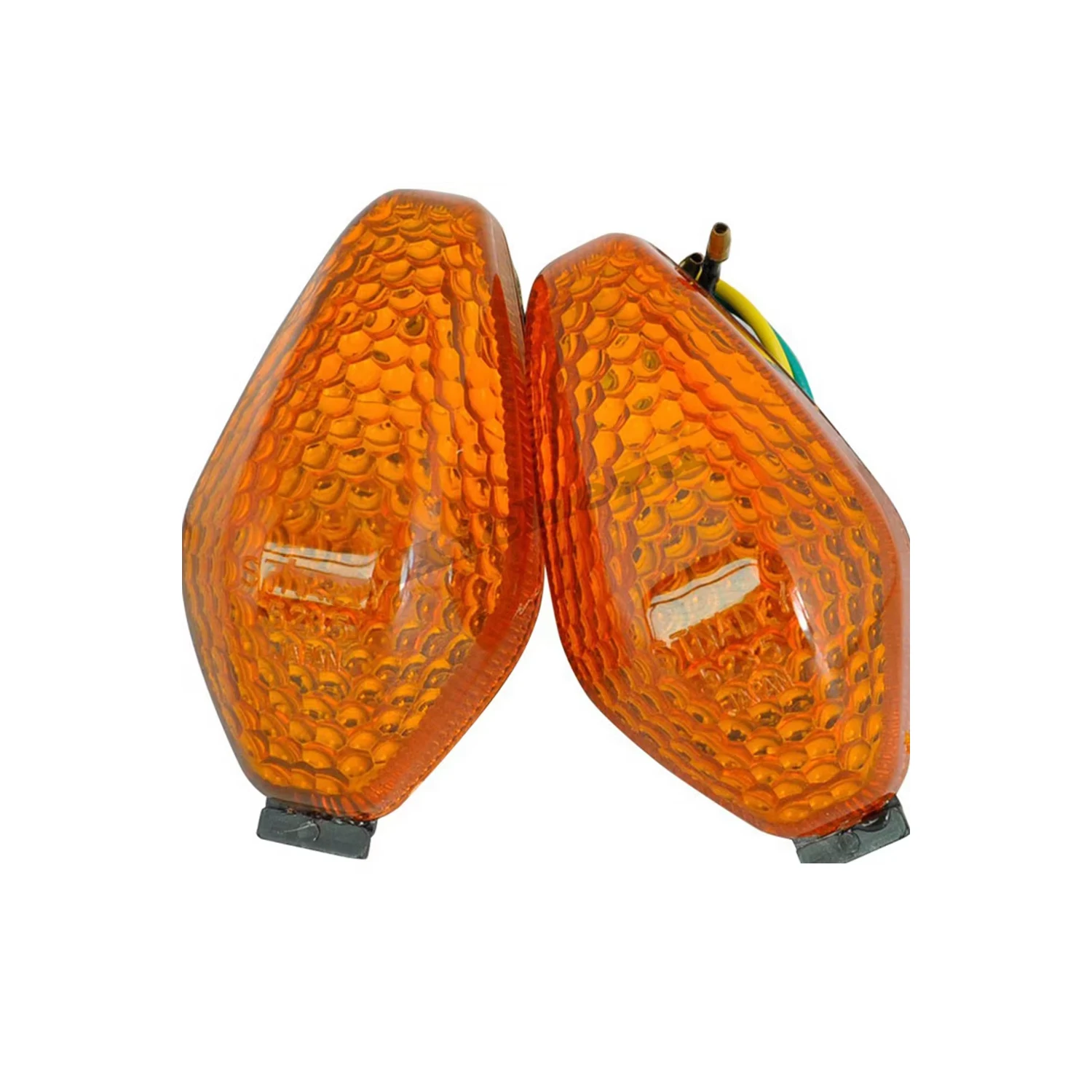 1 Pair Motorcycle Turn Signal Light For Honda CBR250 MC19 CBR400 NC23 Accessories Indicator Lamp Replacement - view 2