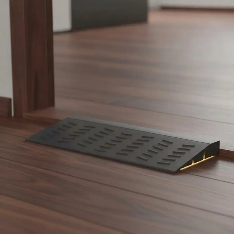 Robot Vacuum Threshold Ramp Splicing Mat Easy to Clean Anti Slip Strip for Home Kitchen Doorway Step Use
