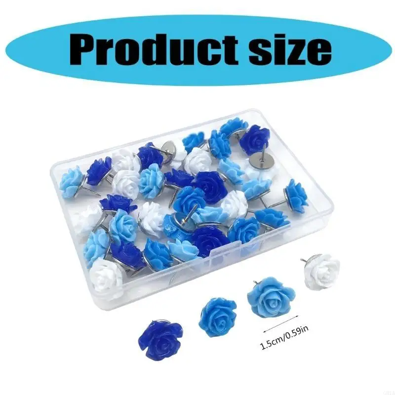 Thumbtacks G8Ta в форме цветов декоративные толкатели для офиса, дома, школы