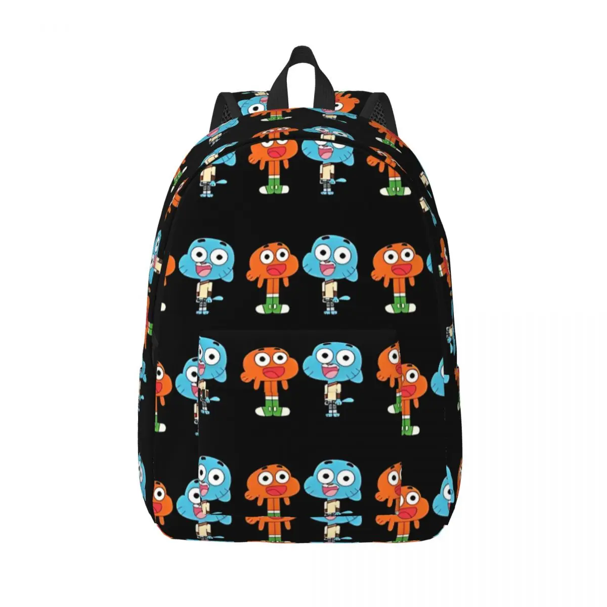 

Gumball And Darwin Backpack Outdoor Student Cartoon The Amazing World Of Gumball Daypack for Men Women College Shoulder Bag