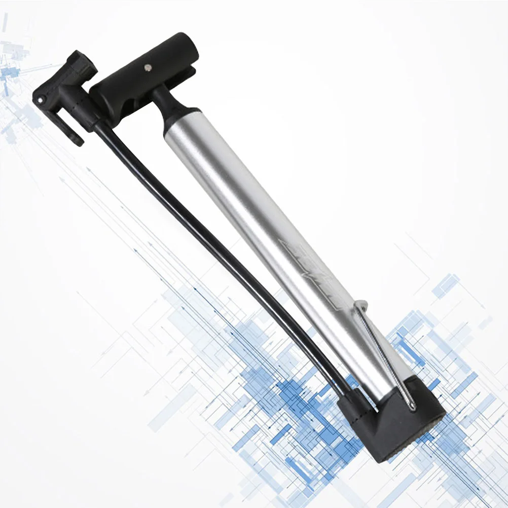 

Bike Tire Pump High Pressure Hand Inflator Floor Pump For Bicycle Motorcycle Air Bed Basketball Football