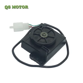 QS-Unidade Aceleradora Scooter Elétrica com Linha de Cabo, Apertos do Acelerador, 1 Conjunto para Akcnd e Gp