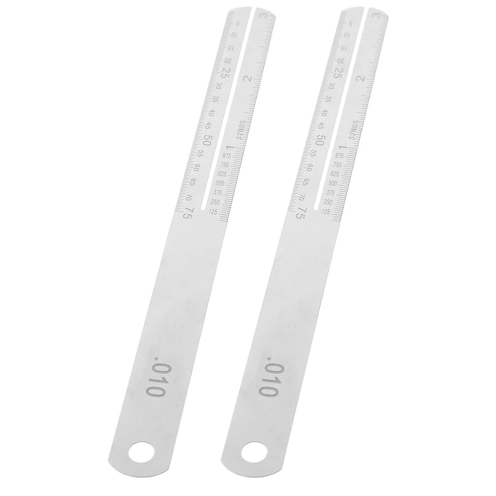 

1Pair Guitar Fingerboard Fret Protector Stainless Steel Measuring Ruler Fret Board Guard Repair Tool for Bass Guitar