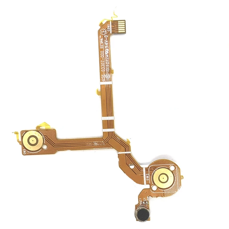 For Gopro Hero3+ Plus Shutter Side Buttons Microphone Flat Hero3+Flex Cable For Gopro3 Hero 3+Plus Camera Repair Part