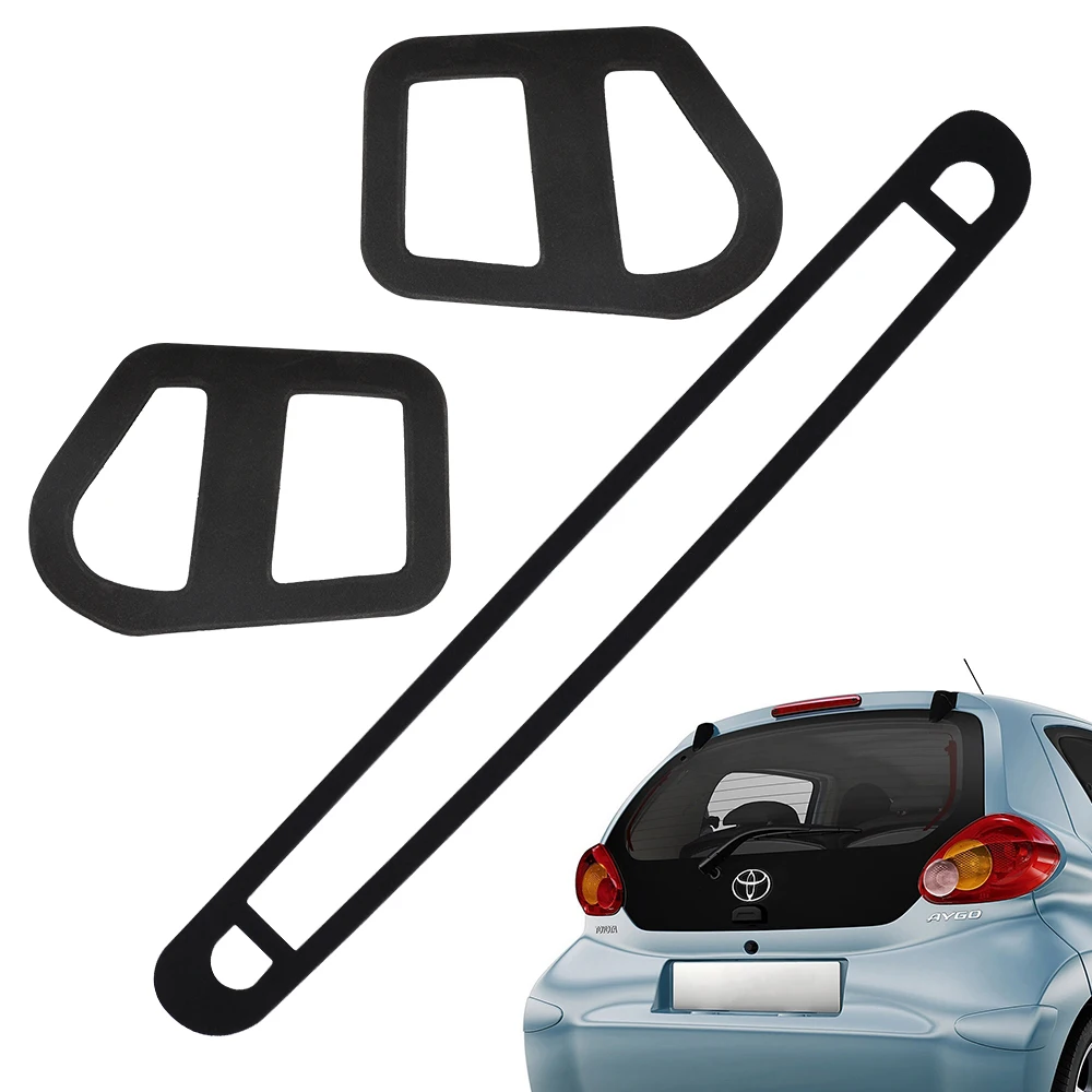 Tail Light Gasket High Level Third Brake Light Seal Rear Tail Cluster Seals For Toyota Aygo MK1 2005-2014 Car Accessories