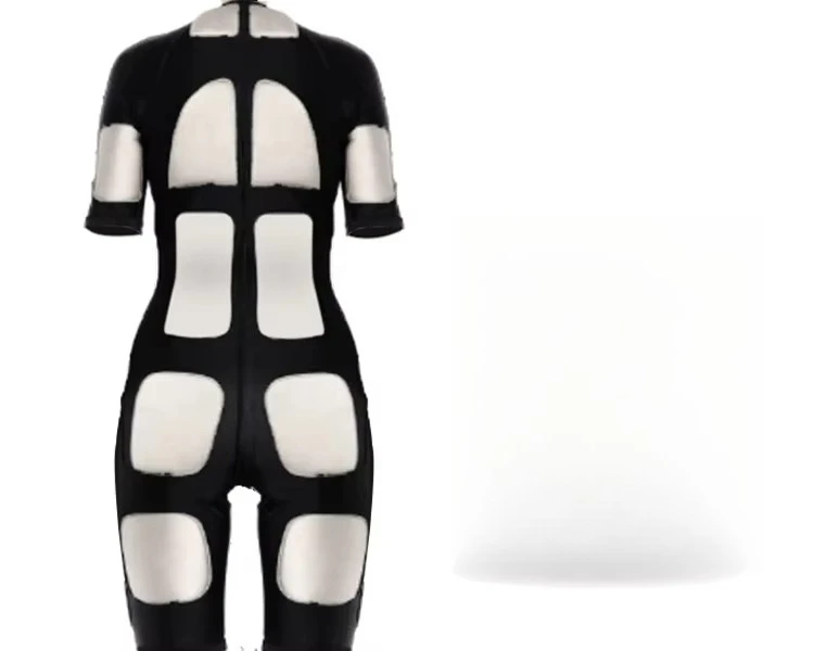 Ems Training Suits 2024/silver Fiber Fabric Electrodes/ems Full Body Training