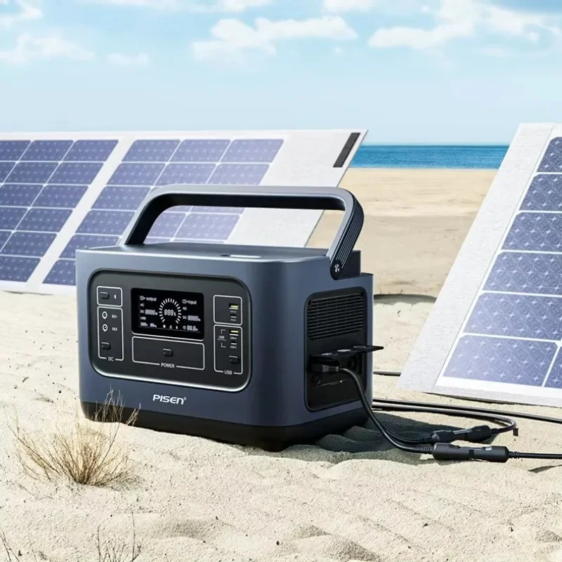 Battery 1000w tragbare power station generateu electrique kraftwerk panel solar portatil Rechargeable Powerhouse