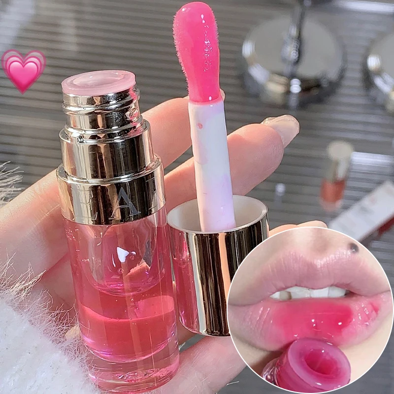 Sweet Water Light Lip Oil Gloss Non-sticky Mirror Lips Tint Moisturizing Long Lasting Lipgloss Liquid Lipstick Makeup Cosmetic