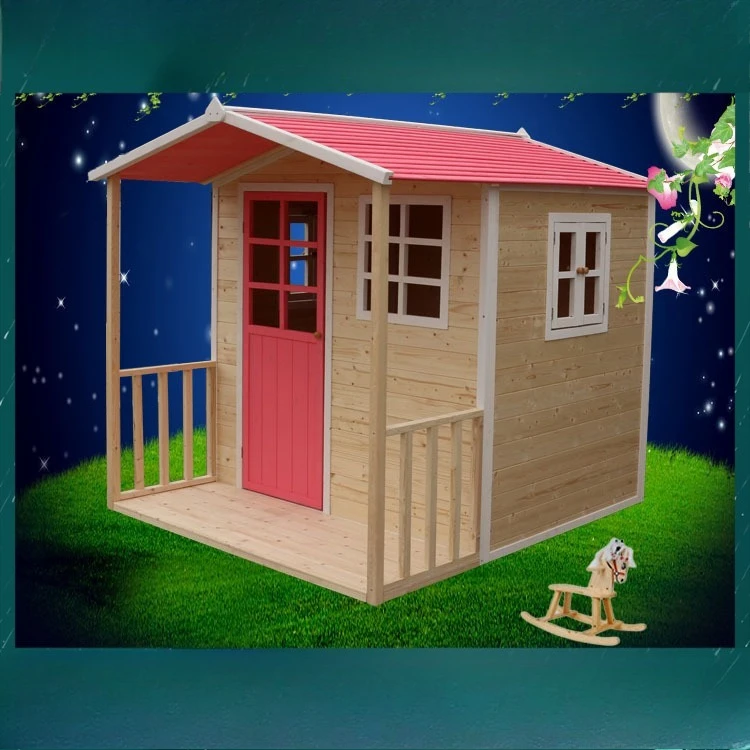 

Large wooden house outdoor tent educational toys kindergarten tree house children's furniture game room factory direct sales