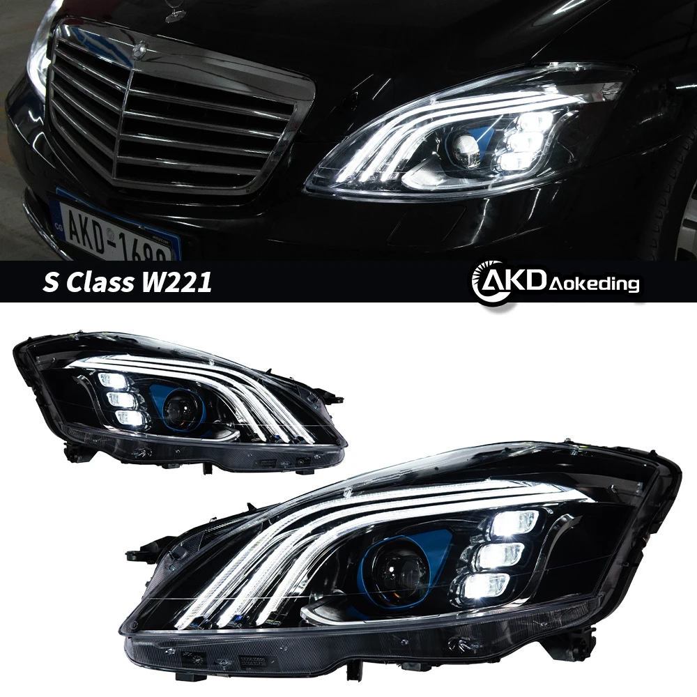 車のヘッドライト用の交換用LEDクラスw221 s,w221 2006-2013,w222