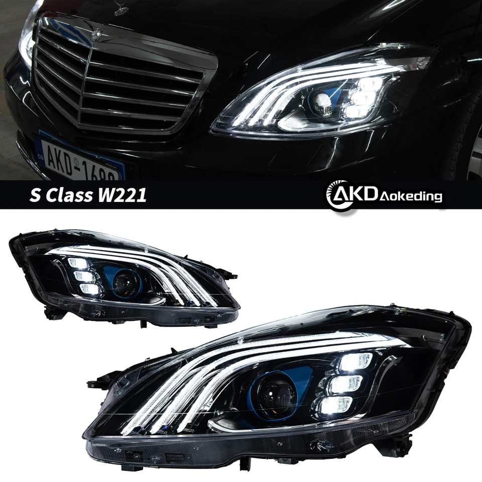 車のヘッドライト用の交換用LEDクラスw221 s,w221 2006-2013,w222 