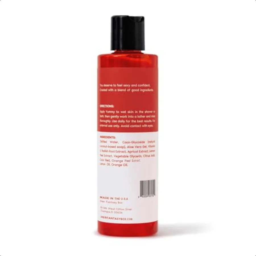 Yummy Body Wash Indulgent Lussuoso Body Wash per una pulizia profonda Idratante e nutriente per la pelle Profumo rinfrescante per tutta la pelle