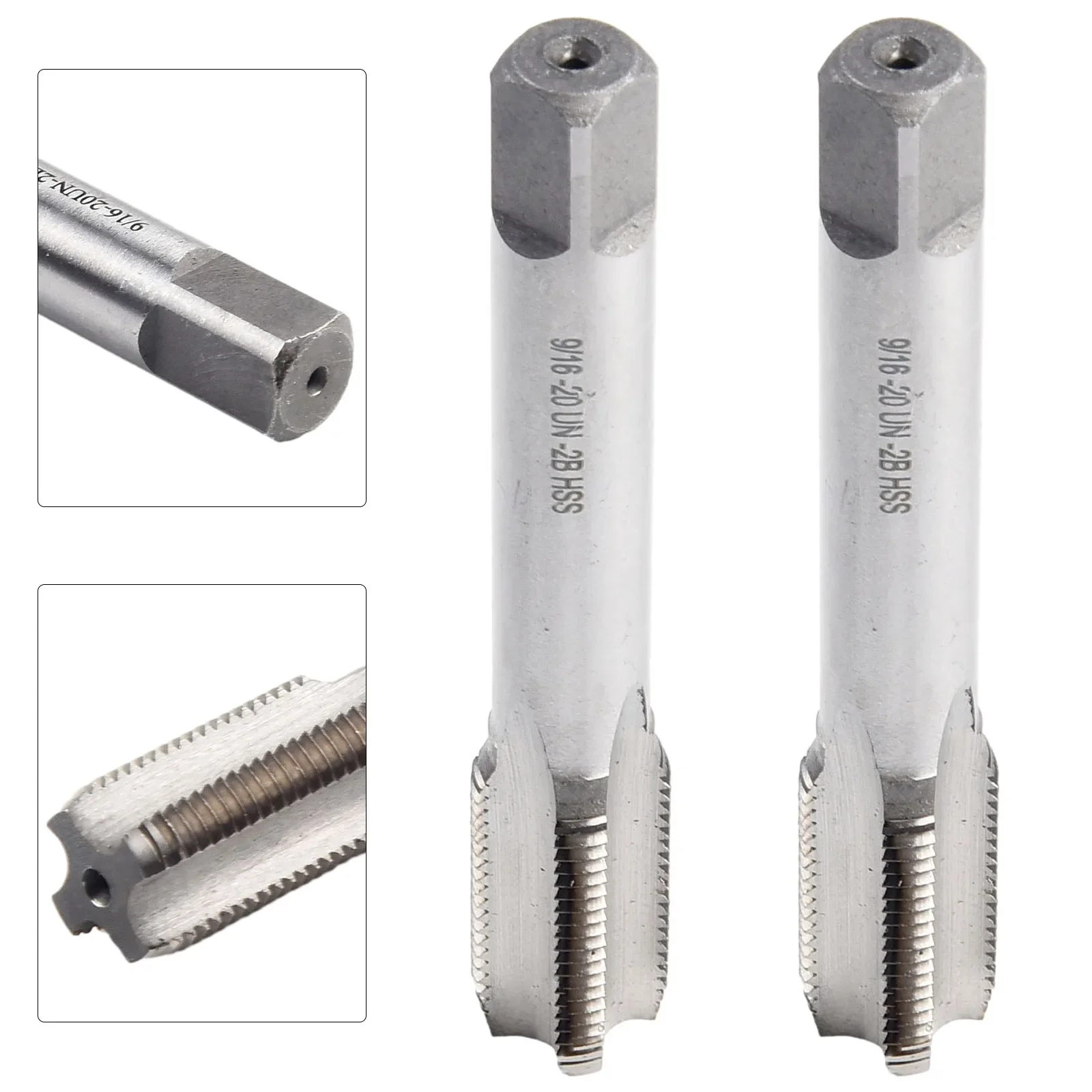 1/2 Pcs Tap Left/Right Hand Thread 9/16inchx 20 (Cycle) Crank Pedal Tap HSS For Screw Extractor Hand Tools Parts