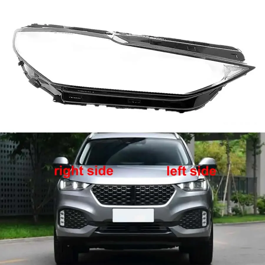 

For Great Wall WEY VV6 2018 2019 2020 Front Headlight Cover Shell Headlamps Lampcover Lens Replace Original Lampshade Plexiglass