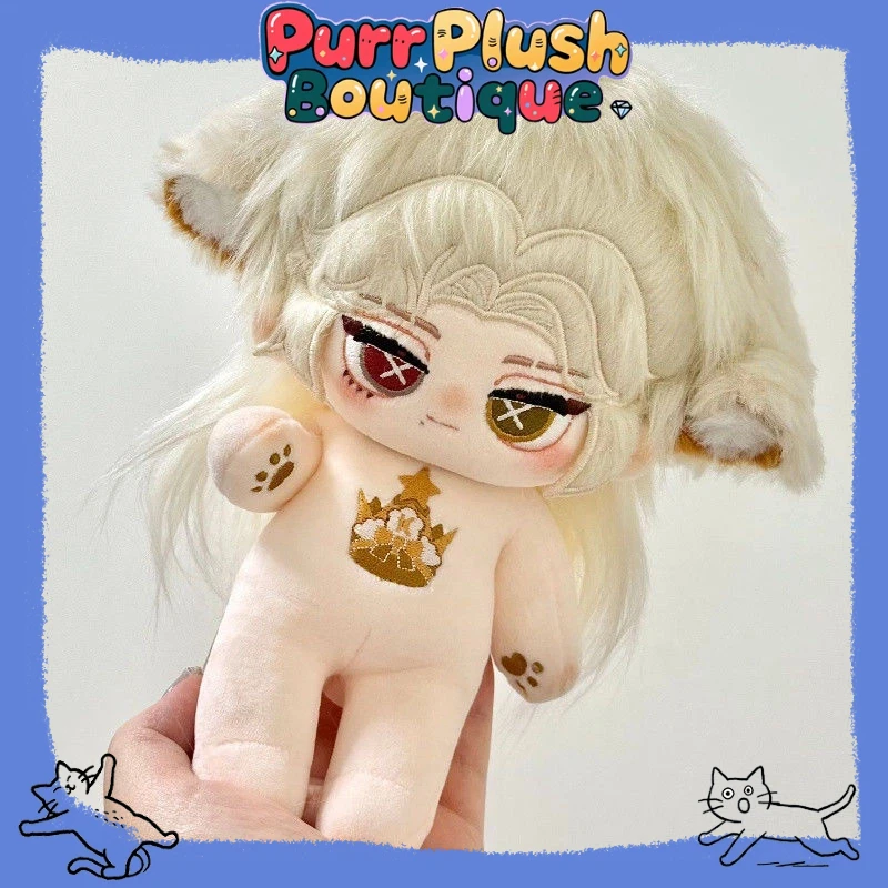 

20cm Game Identity V Knight Anime Fan Stuffed Cotton Doll Cute Dress Up Cotton Doll Plush Toys for Adults and Collect as Gifts