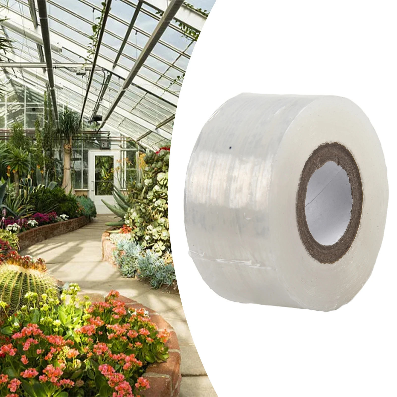 

100M Garden Barrier Nursery Tape Stretchable Grafting Film Graft Budding Barrier Floristry Pruner Fruit Tree Nursery Repair Film