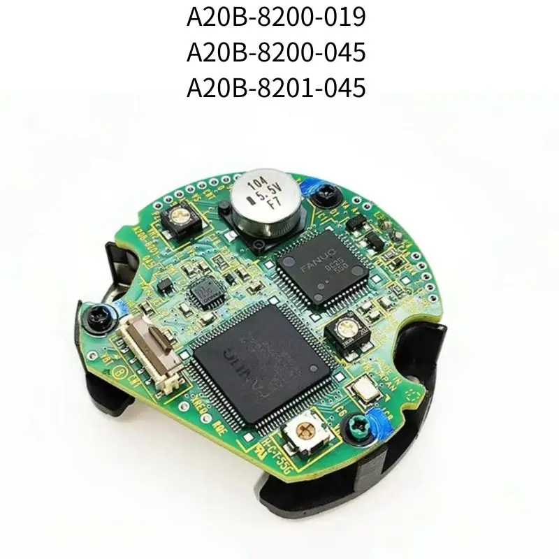 Used FANUC A20B-8200-019 A20B-8200-045 A20B-8201-045 Built-in Encoder Tested OK