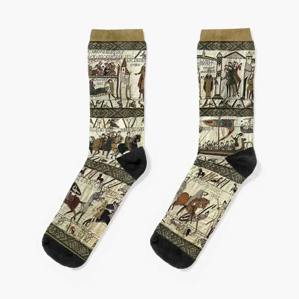 Bayeux Tapestry Socks loose FASHION Women's Socks Men's