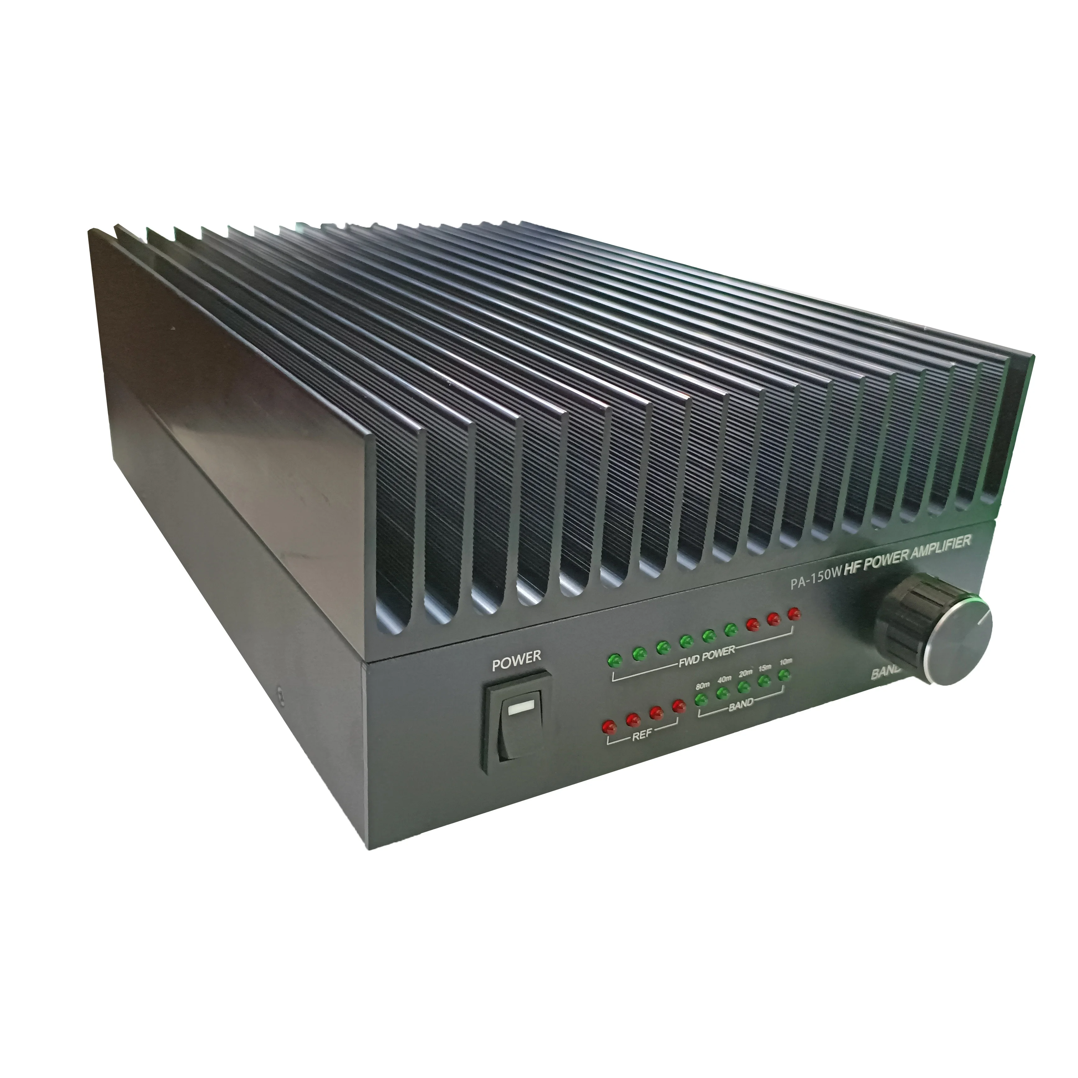 GUOHETEC PA-150W Short-wave Power Amplifier QRP Radio For PMR-171 Q900 FT-818 ICOM-705 Vehicle Power Amplifier SSB FM CW AM FT8