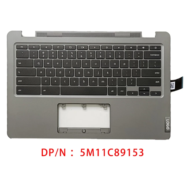 New For Lenovo Chromebook 14E Gen 2 Replacemen Laptop Accessories Palmrest Keyboard Gray DP N 5M11C89153 AliExpress