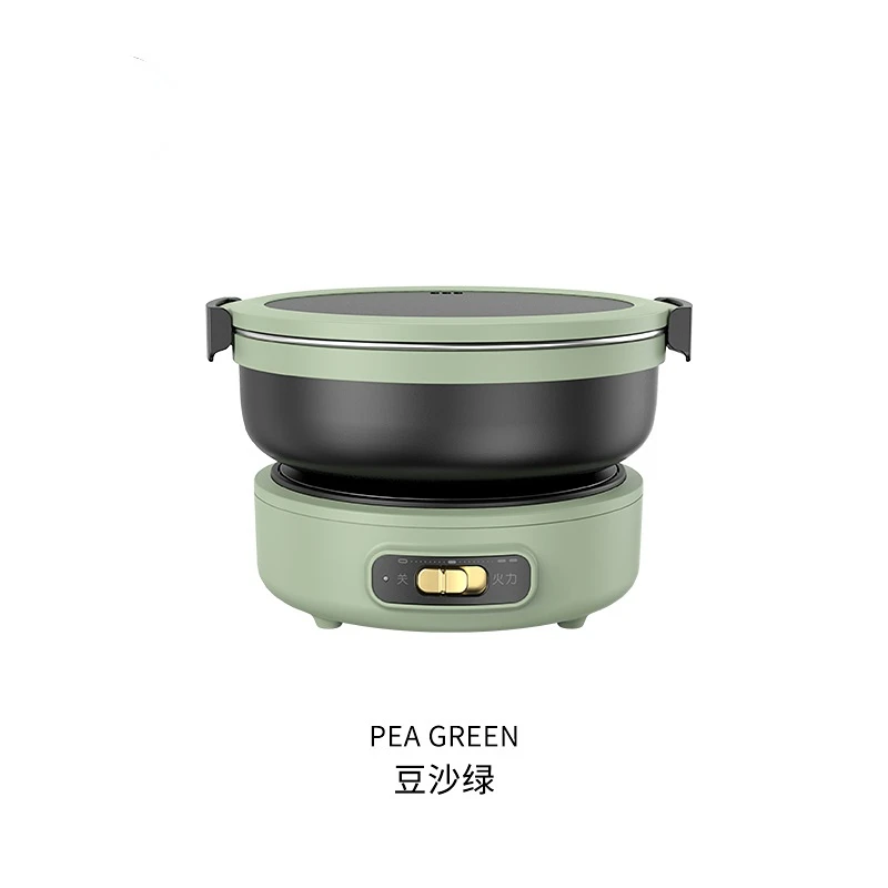 Electric Cooking Pot, Portable Travel Split Type, Small Dormitory, Multifunctional Pot, Frying Room, Outdoor Cooker