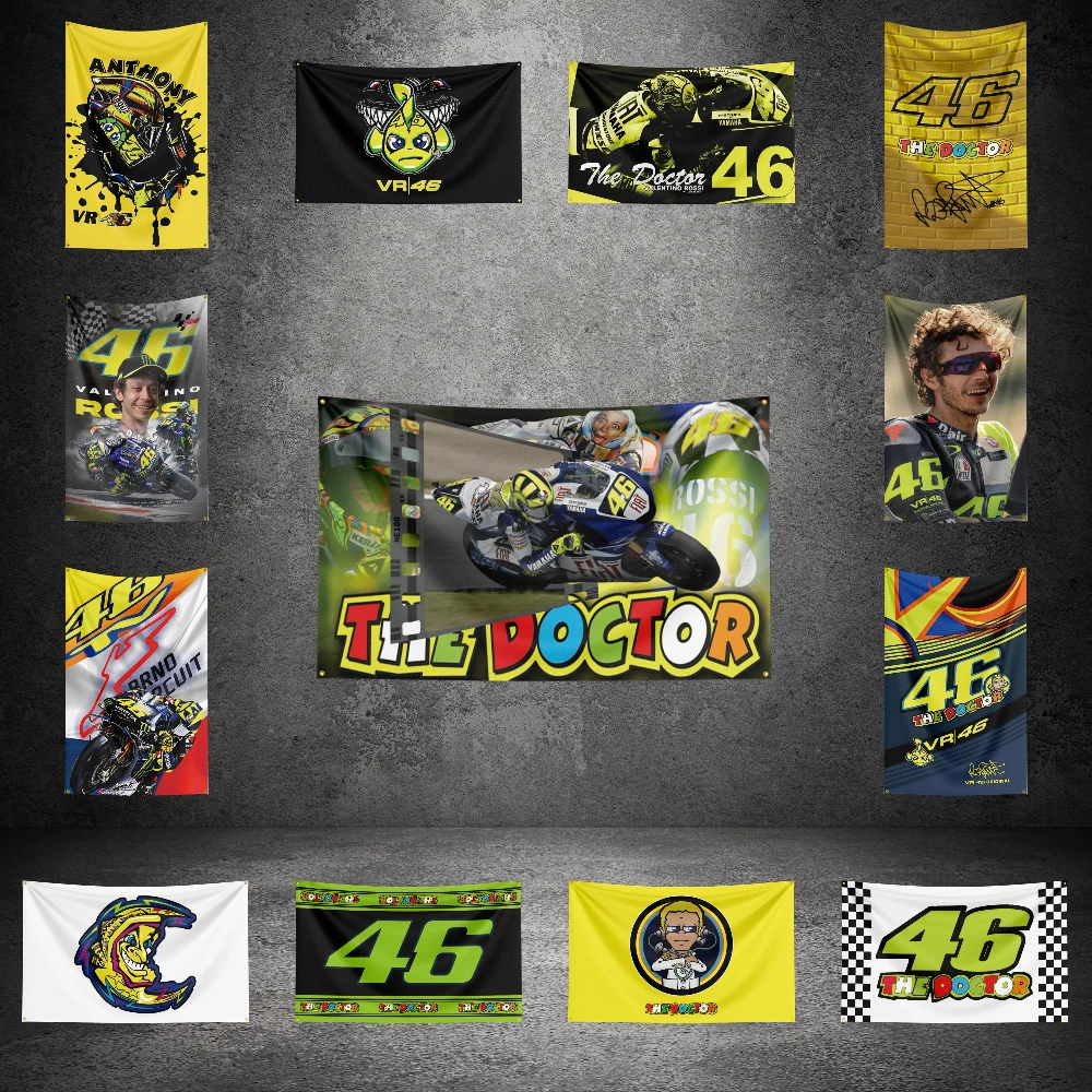

3x5ft 46 T-Thedoctor Flag Professional Flag Polyester Digital Printing Flagge Banner For Decoration Garage Room Home