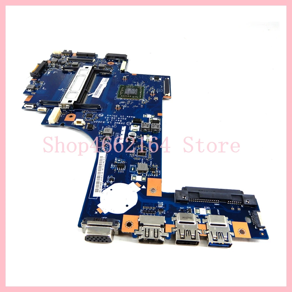 Imagem -06 - Laptop Motherboard para Toshiba Satellite Cpu Mainboard La-b302p A86410 C55d C55d-b C50d-b