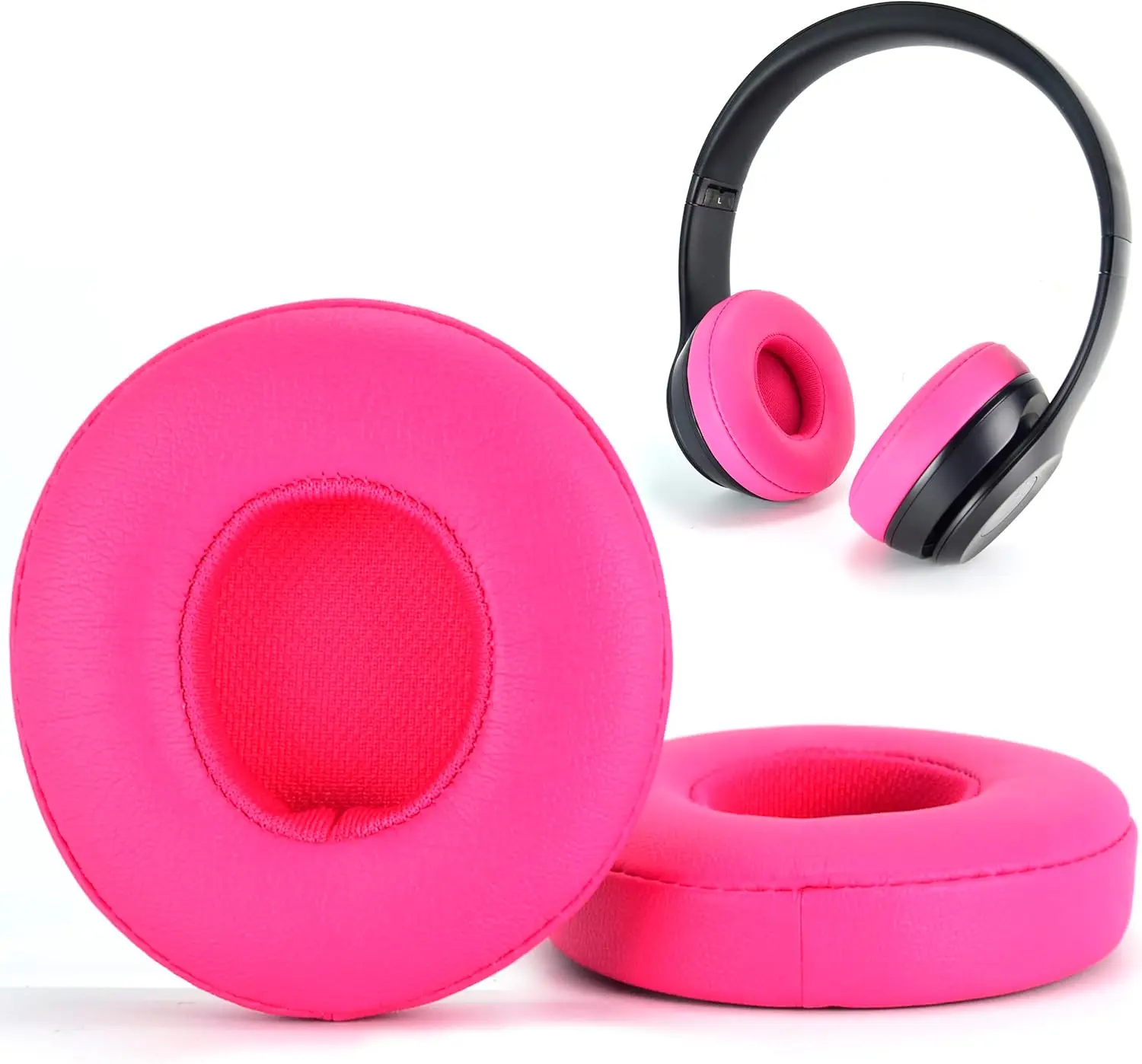 Solo 2.0 Solo3 Solo2 Earpads Replacement Ear Cushion Ear Pads for Solo 3.0 Wireless, Solo 2.0 Wireless On-Ear Headphone,3M Stron