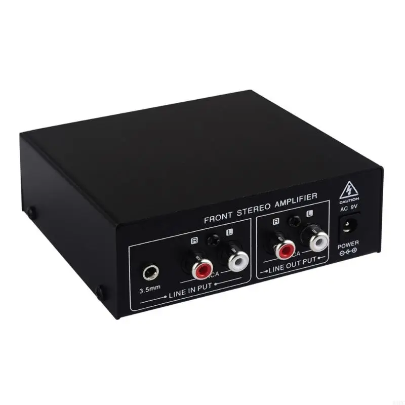 83CC 2 Input 3 Output Passived Power Amplifiers Speaker Switcher Sound Switching Distribution Converters Metal Housing