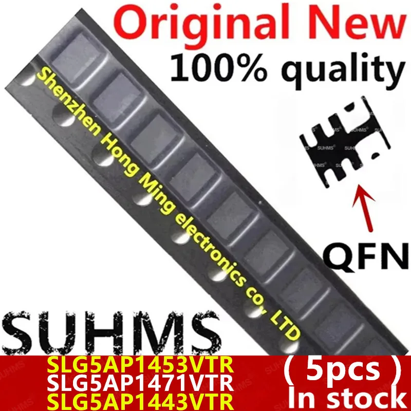 (5piece)100% New SLG5AP1453VTR SLG5AP1453V JVE JVB SLG5AP1471V SLG5AP1471VTR JZM SLG5AP1443VTR SLG5AP1443V NPU QFN