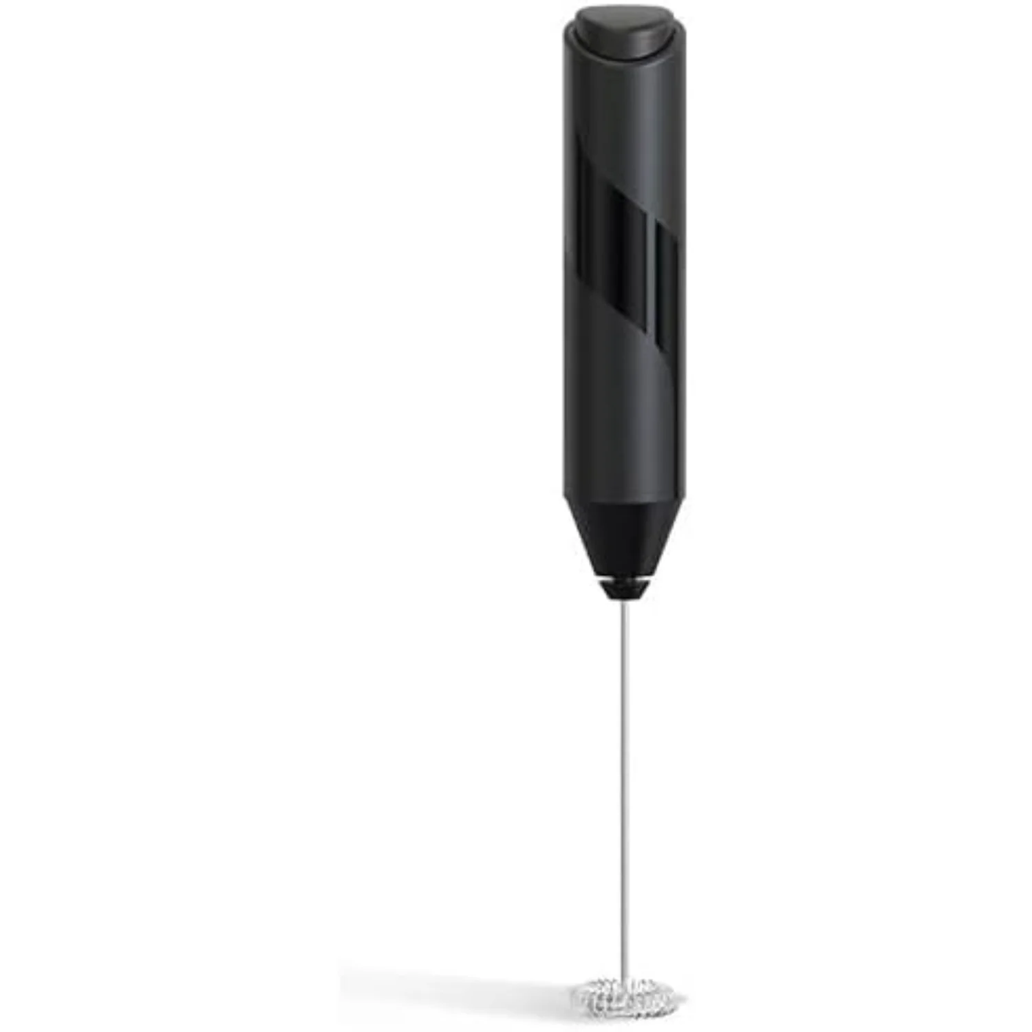 Milchaufschäumer, batteriebetriebener Schaumbereiter aus Edelstahl, Schneebesen, Getränkemixer, Mixer für Kaffee, Frappe, Latte, Macchiato, Matcha