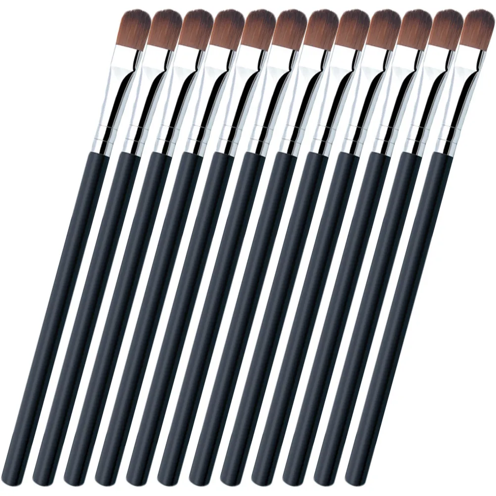 25Pcs Thin Makeup Brushes Precision Angled Tips for Eyeliner Concealer Lip Brow Shading Easy Clean Compact Design Women