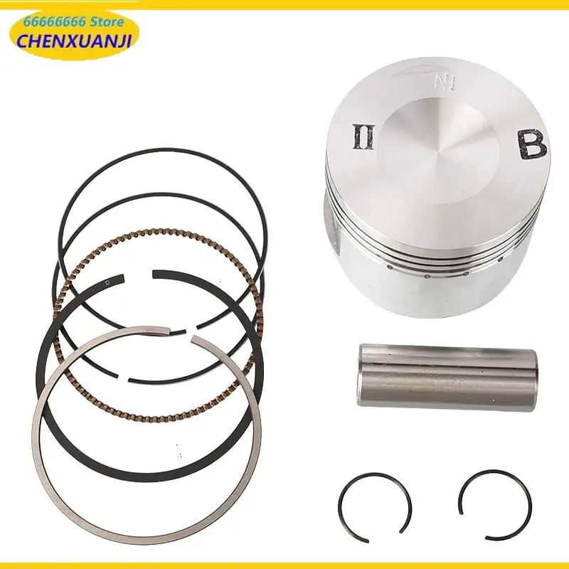 Upgraded GY6 125cc Engine Piston Heat Resistant High Precision Fit GY6 125 Scooter Moped Repair Parts Hot