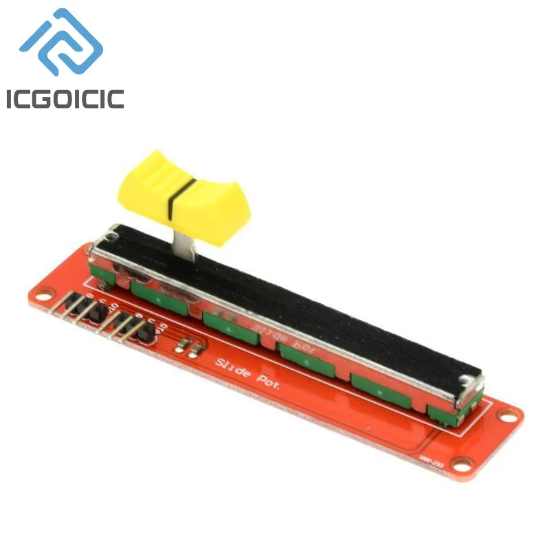 مقياس الجهد المنزلق 10K وحدة خطية مخرج مزدوج لكتلة Arduino الإلكترونية