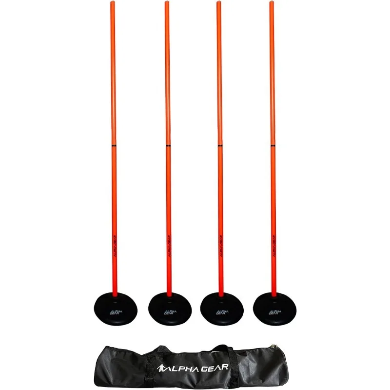 

Speed and Agility Turf Training Poles (Orange)
