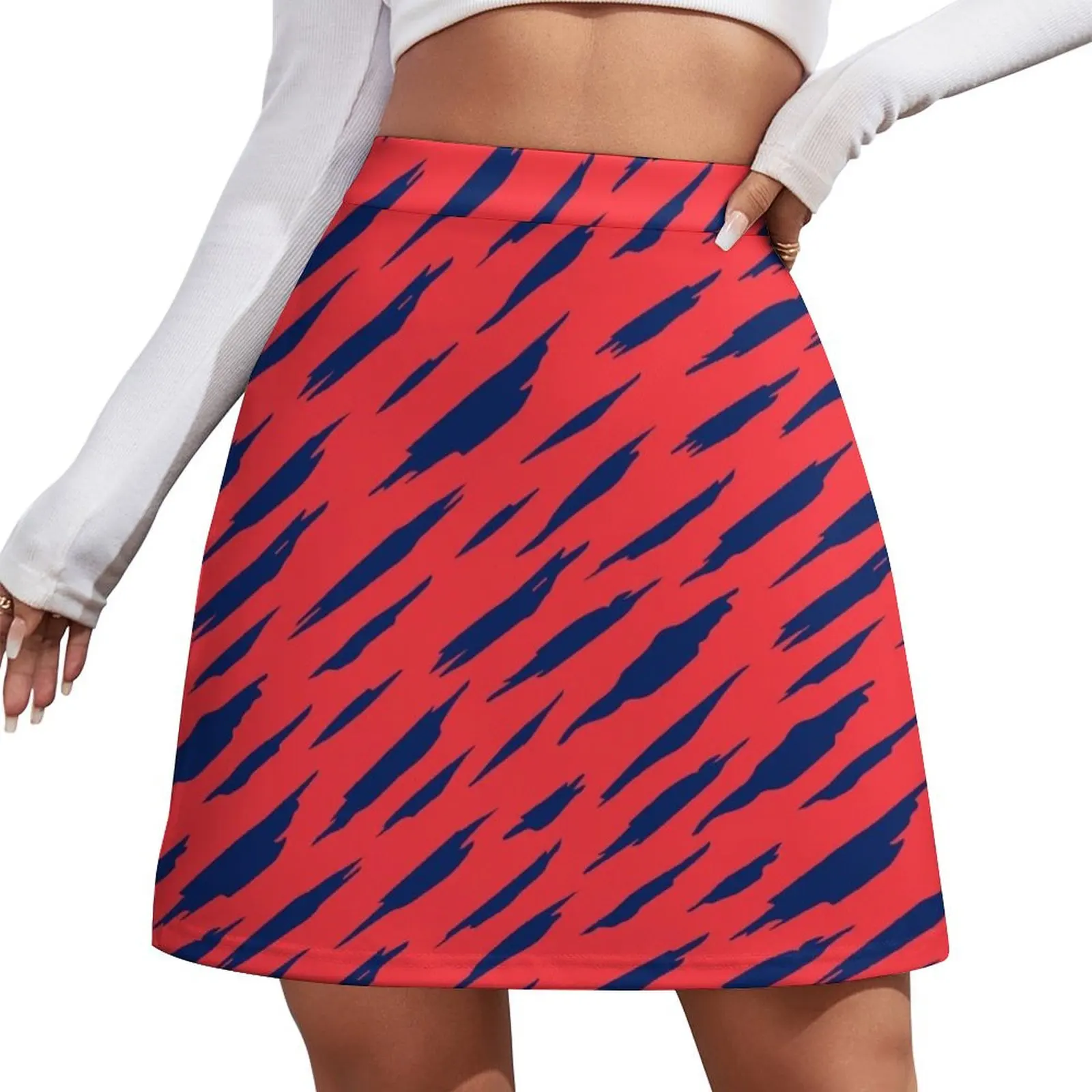 Abstract pattern Mini Skirt Women's dress Sexy mini skirt