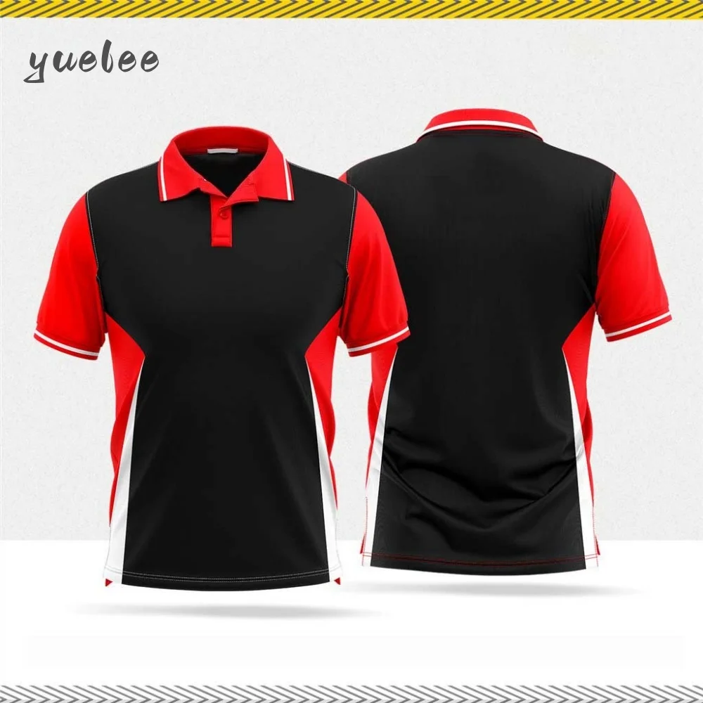 

Fashion Men's Polo Short Sleeved Striped Simple Print Men's Tops Versatile Loose Men's Clothing Trendy Casual Men's Polo Shirts
