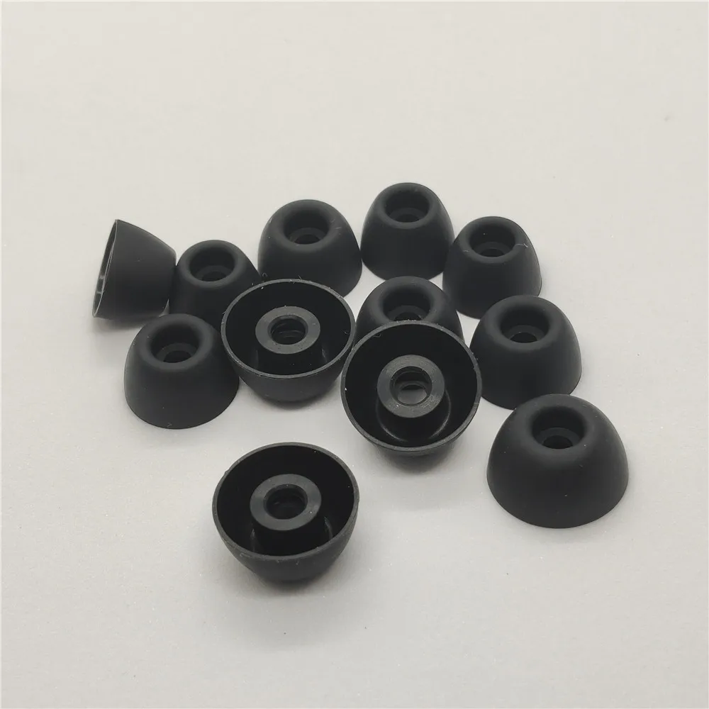 Silicone Ear Tips para Samsung Galaxy buds 2 Pro, fone de ouvido Eartips, Preto Acessório, R150, 2 Pro, 12 Pares